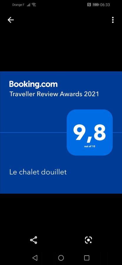 Le Chalet Douillet Saint-Genies Bagian luar foto